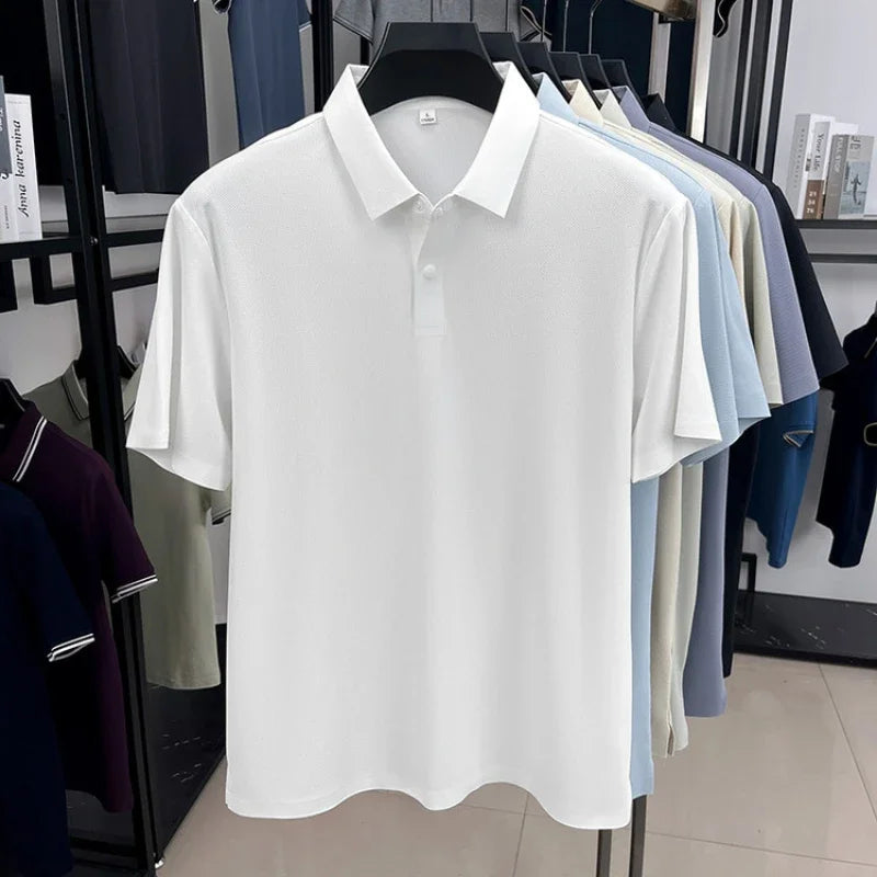 Camisa Polo Masculina TechDry Respirável