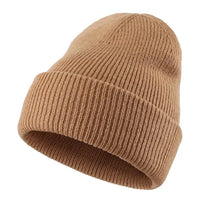 Gorro Unissex Vermont em tricô canelado com ajuste confortável e proteção térmica.
