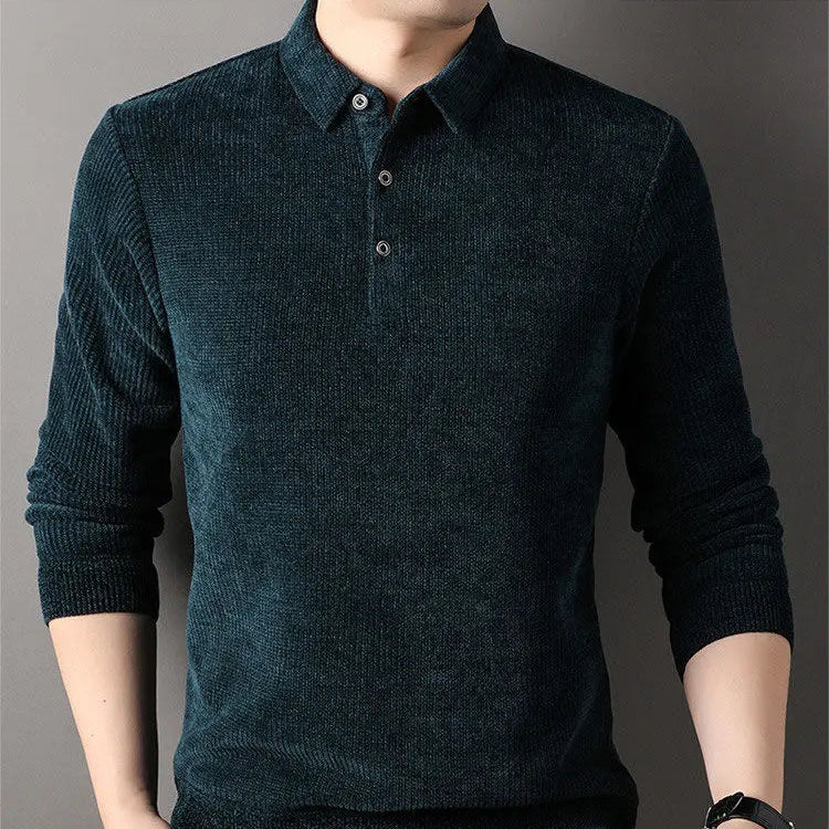 Suéter Masculino Polo Tricotado