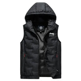 olete masculino preto puffer com capuz estilo esportivo leve e quente ideal para inverno e viagens