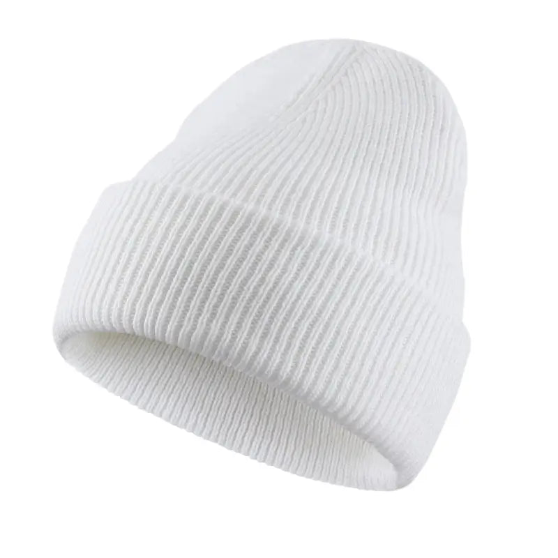 Gorro Unissex Vermont em tricô canelado com ajuste confortável e proteção térmica.