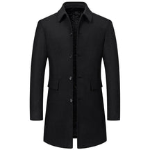 sobretudo masculino  lã premium elegante inverno social moderno