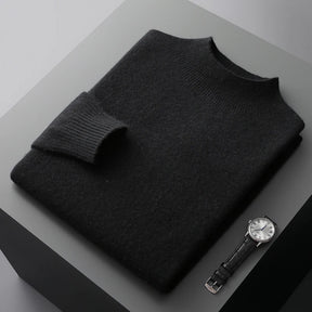 Suéter Masculino Milano Lã Merino Gola Alta