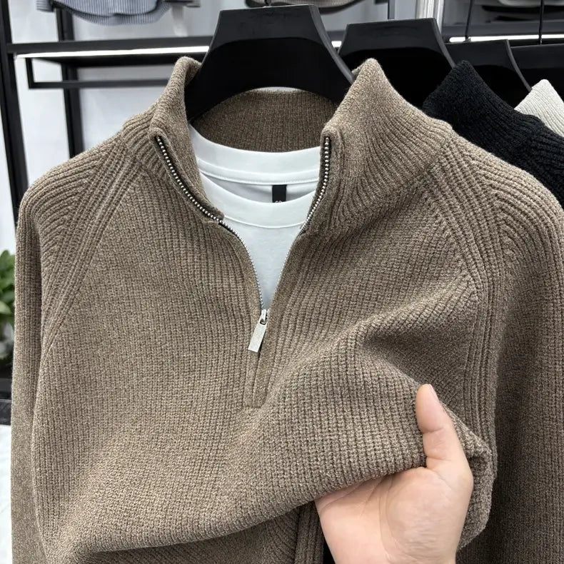 Suéter Masculino Torino Meio Zíper