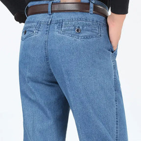 Calça Jeans Masculina Stretch Corte Reto Premium