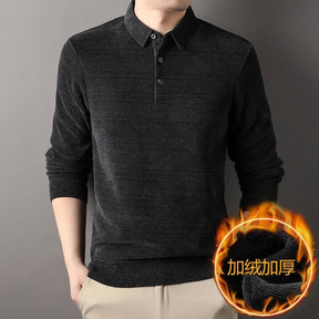 Suéter Masculino Polo Tricotado