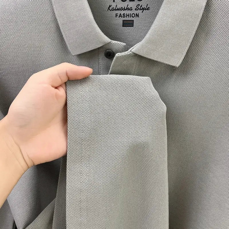 Camisa Polo Masculina Firenze AirPique – Manga Longa Respirável