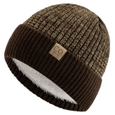 Gorro Térmico Aspen em tricô premium com forro interno em pelúcia para dias frios