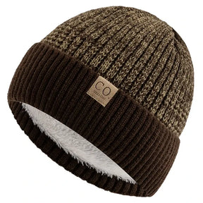 Gorro Térmico Aspen em tricô premium com forro interno em pelúcia para dias frios