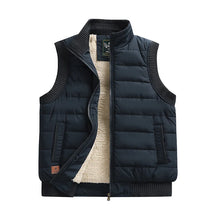 colete masculino puffer com forro aveludado interno e gola alta estilo premium para inverno