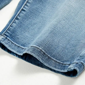 Bermuda Jeans Masculina Reta Clássica