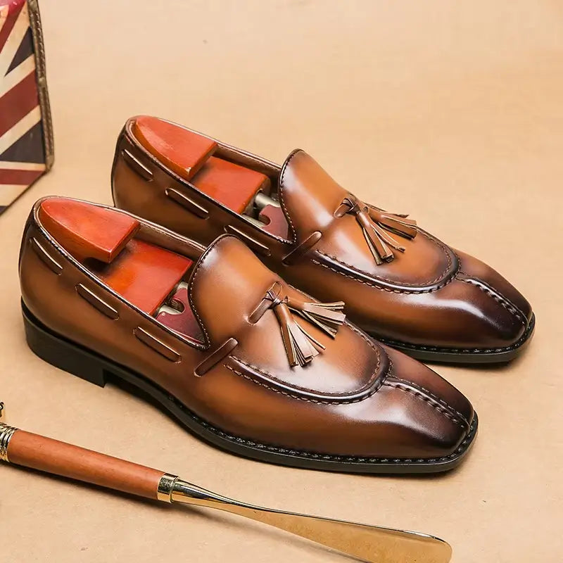 Sapato Masculino Loafer Brighton Estilo Britânico