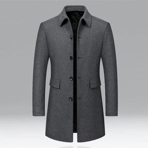 sobretudo masculino  lã premium elegante inverno social moderno
