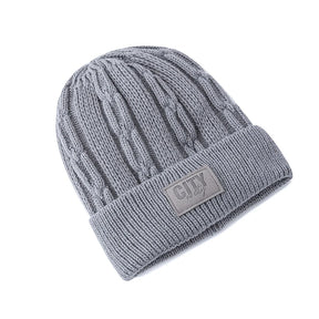 Gorro Térmico Alpine em tricô trabalhado com forro interno quente para dias frios.