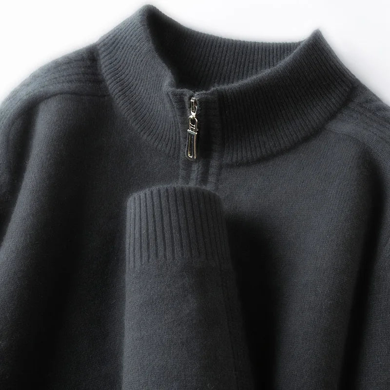 Suéter Masculino Legacy Lã Premium Gola Alta