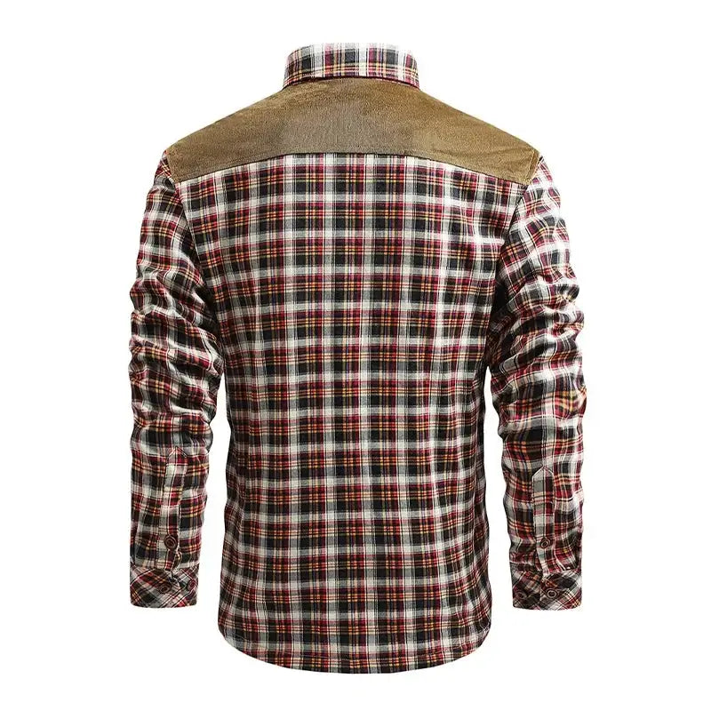Camisa Flanela Masculina Xadrez Forrada