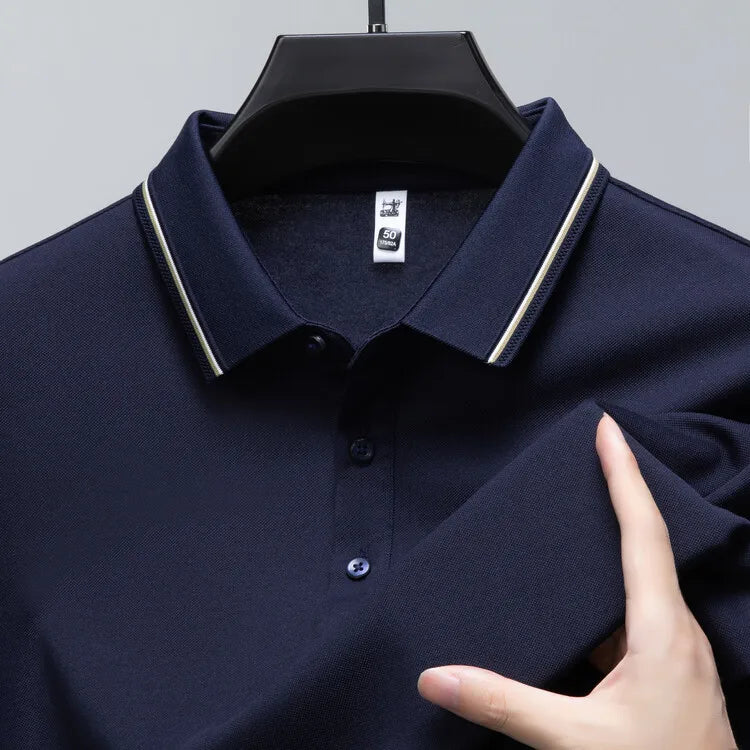 Camisa Polo Masculina GolfTech Respirável