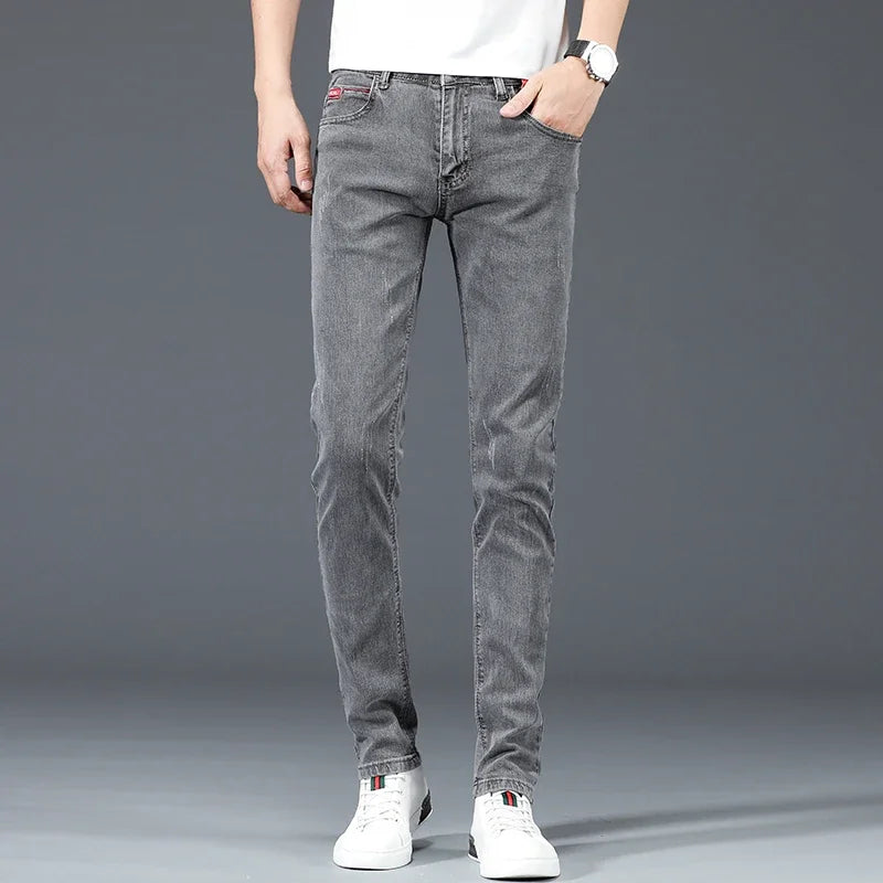 Calça Jeans Masculina Slim Premium com Elasticidade