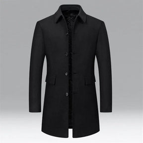 sobretudo masculino  lã premium elegante inverno social moderno