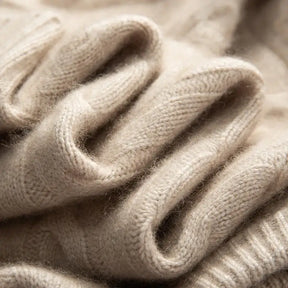 Suéter Masculino Cashmere Trançado Dublin