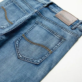 Bermuda Jeans Masculina Reta Stretch