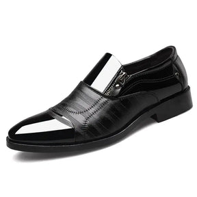 Sapato Social Masculino Em Couro confortável, modelo social, ideal para uso diário e ocasiões especiais.
