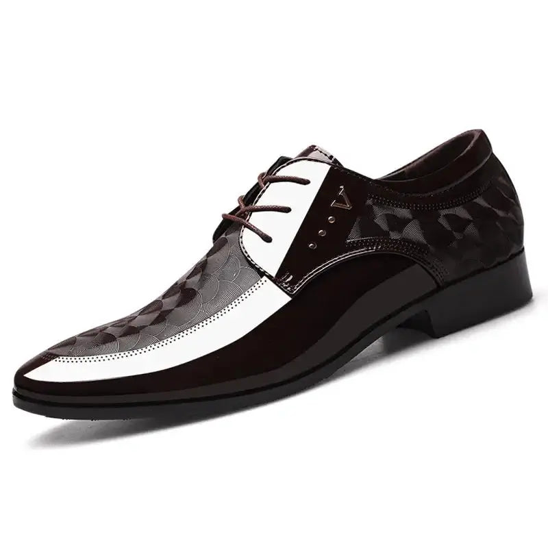 Sapato Social Masculino Derby  Em Couro confortável, modelo social, ideal para uso diário e ocasiões especiais.