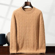 Suéter Masculino Cashmere Trançado Dublin