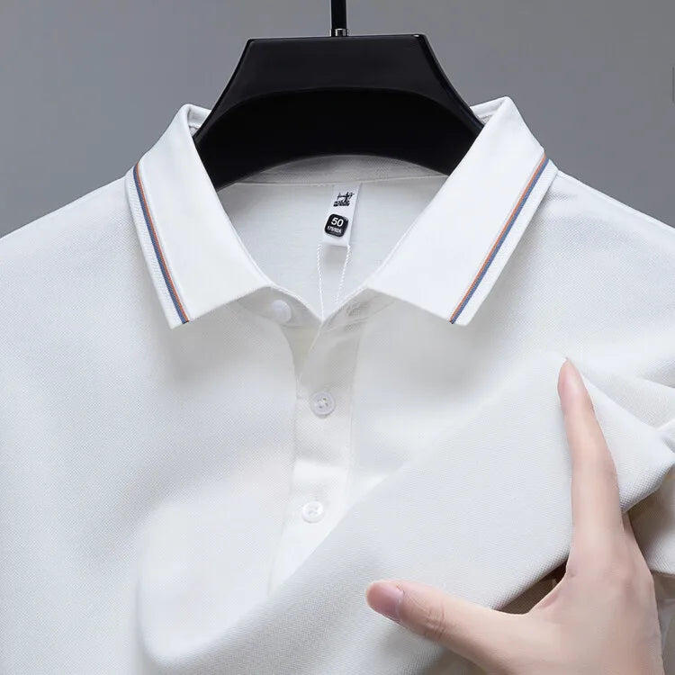 Camisa Polo Masculina GolfTech Respirável