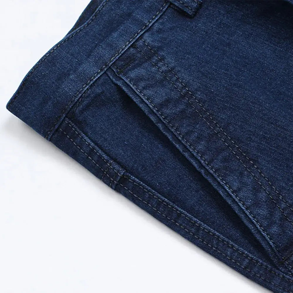 Calça Jeans Masculina Stretch Corte Reto Premium