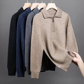 Suéter Masculino Monaco Tricot com Gola Polo