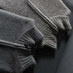 Suéter Masculino Monaco Cashmere – Meio Zíper