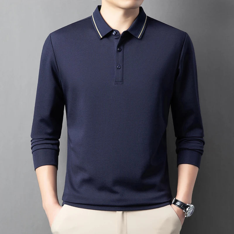 Camisa Polo Masculina GolfTech Respirável