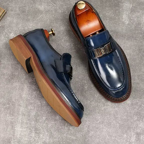 Sapato Masculino Loafer Tavira Em Couro