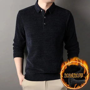 Suéter Masculino Polo Tricotado