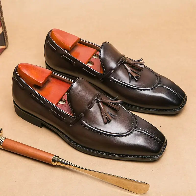 Sapato Masculino Loafer Brighton Estilo Britânico