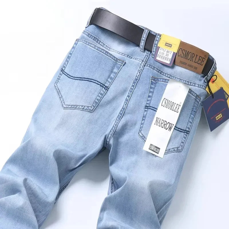 Calça Jeans Masculina Slim Leve