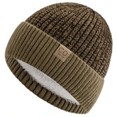 Gorro Térmico Aspen em tricô premium com forro interno em pelúcia para dias frios