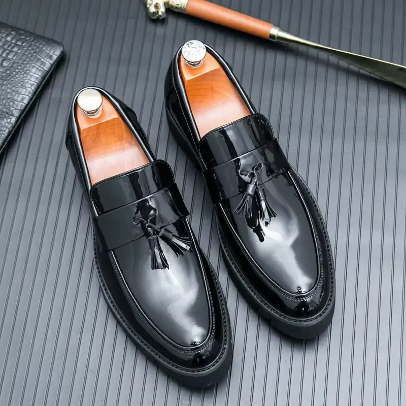 Sapato Masculino Loafer Kensington Polido Clássico
