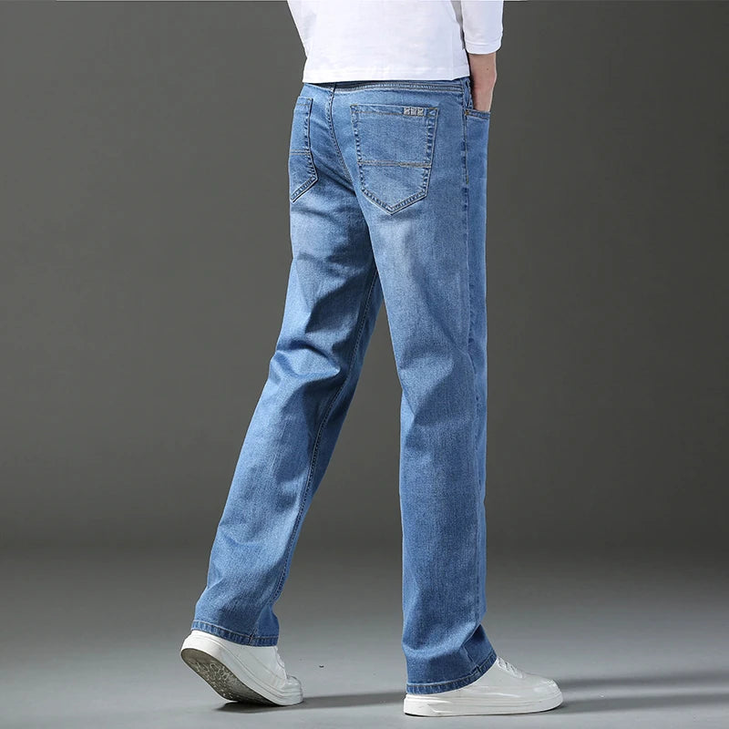 Calça Jeans Masculina Modelagem Reta