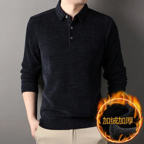 Suéter Masculino Polo Tricotado