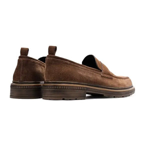 Sapato Masculino Loafer Bristol Camurça Premium