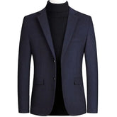 Blazer masculino social de lã slim fit com design elegante e sofisticado para inverno e ocasiões formais