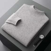 Suéter Masculino Milano Lã Merino Gola Alta