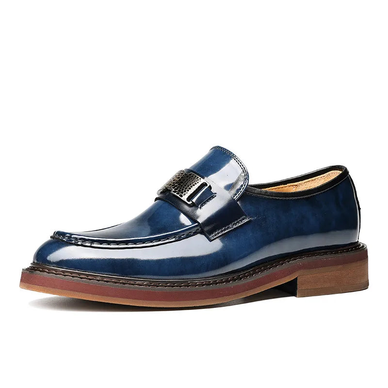 Sapato Masculino Loafer Tavira Em Couro