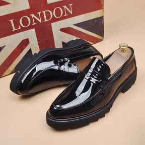 Loafer Masculino Camden Em Couro Polido
