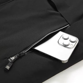 Parka masculina premium com interior térmico peluciado e capuz para inverno e clima frio intenso.