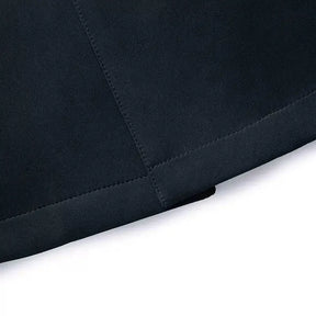 Sobretudo masculino business de comprimento médio com botões frontais e forro interno removível acolchoado para inverno