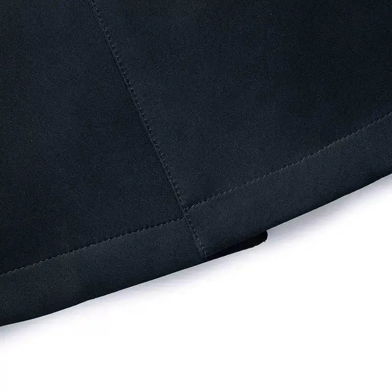 Sobretudo masculino business de comprimento médio com botões frontais e forro interno removível acolchoado para inverno