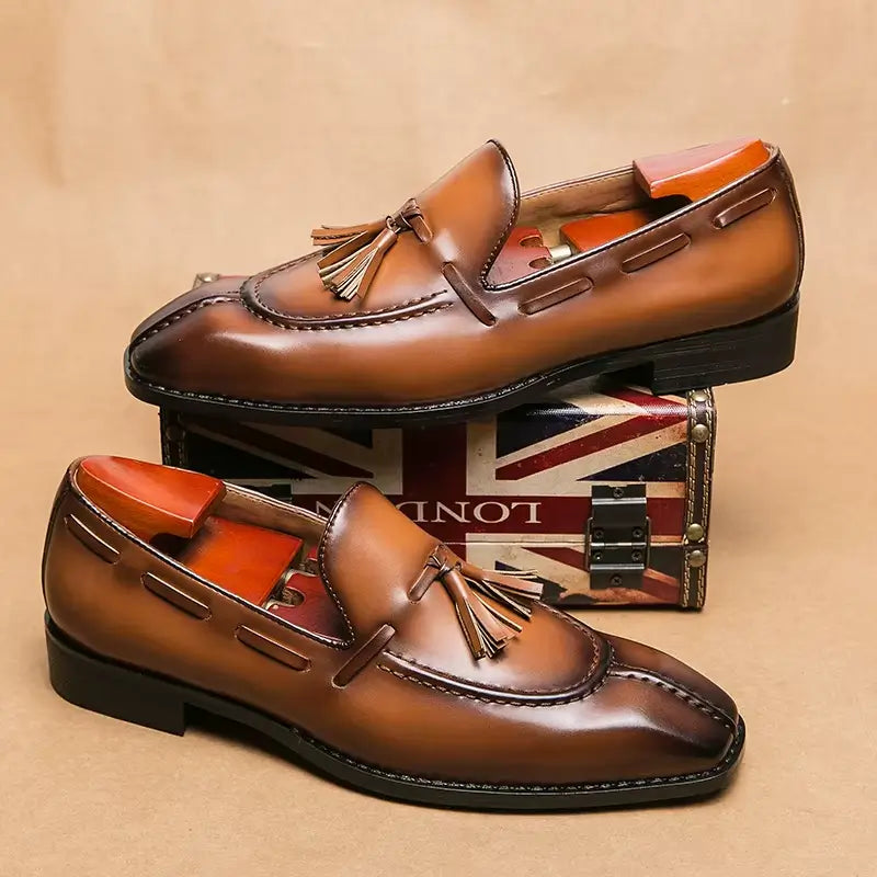 Sapato Masculino Loafer Brighton Estilo Britânico